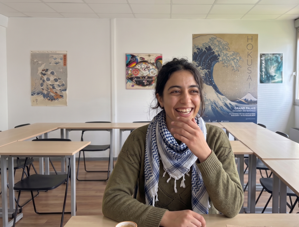étuandiante internationale à Lyon