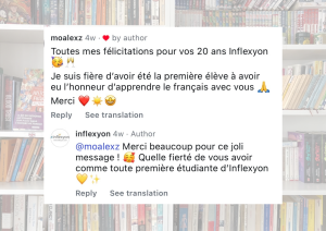 Escuela de francés con buenas opiniones