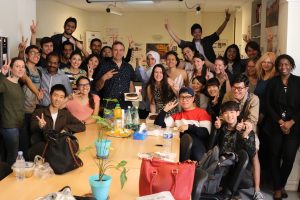 estudiantes internacionales en Lyon